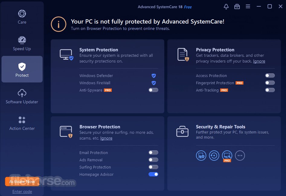 Advanced SystemCare Pro Screenshot 4